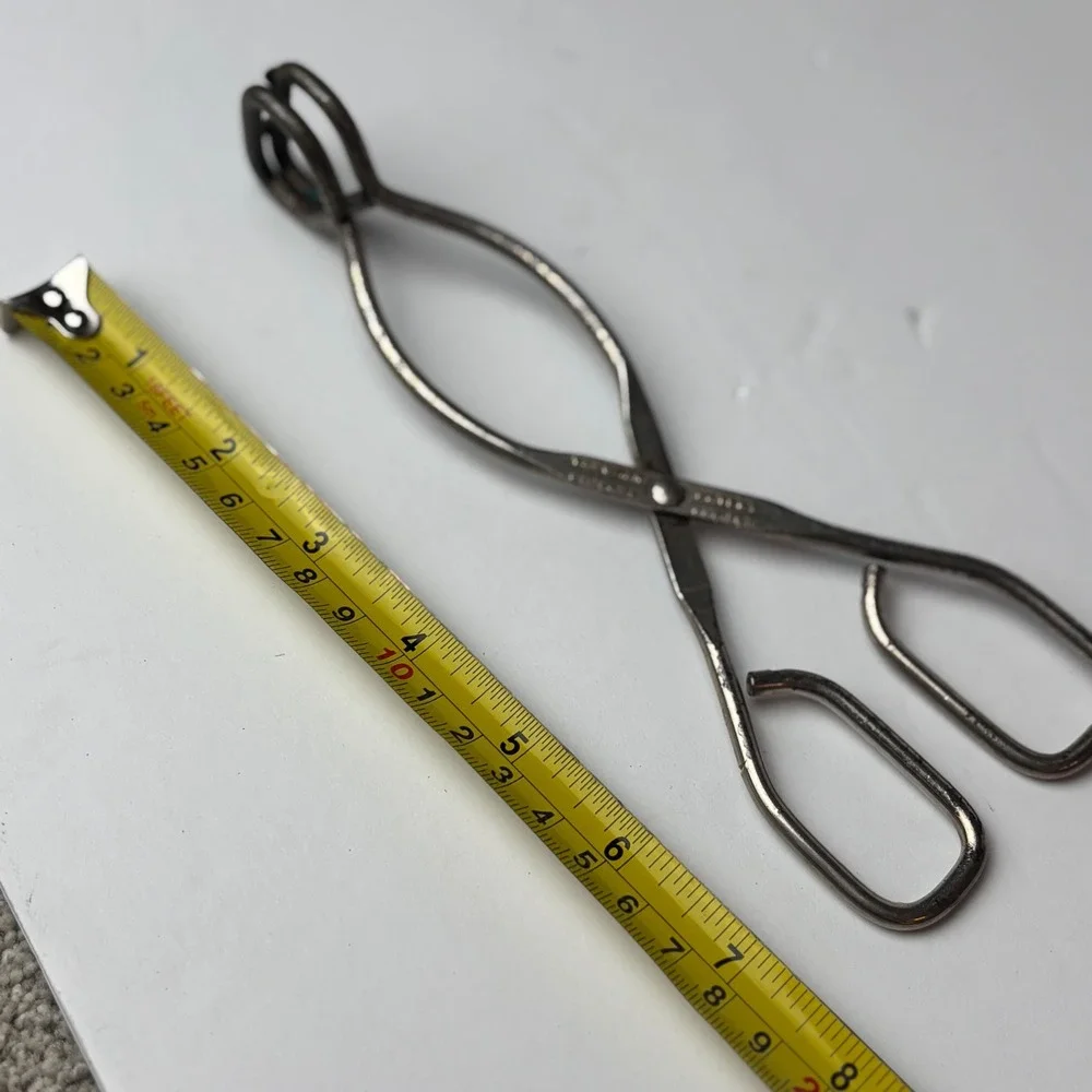 Vintage Vaughan Chicago Vintage Metal Scissor Tong Cottage‎ Core
